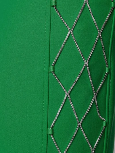 AREA 紧身八分裤 - 绿色