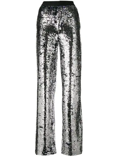 sequinned trousers