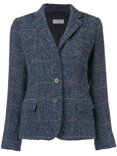 Shop Alberto Biani Single Breasted Blazer - Blue