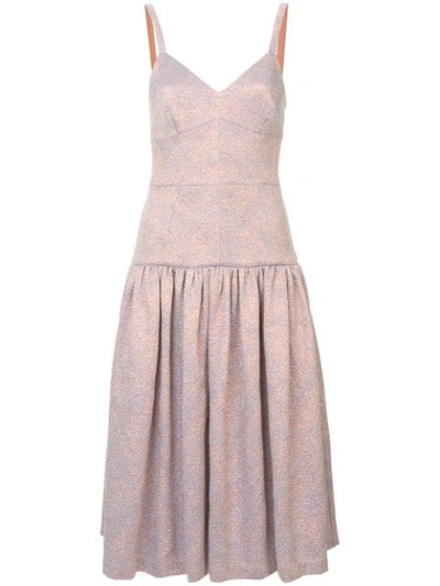 Shop Ginger & Smart Cause And Effect Jacquard Dress - Multicolour