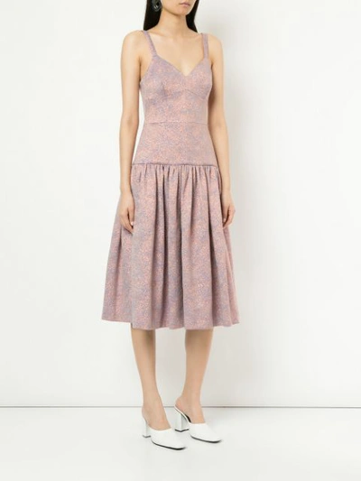 Shop Ginger & Smart Cause And Effect Jacquard Dress - Multicolour