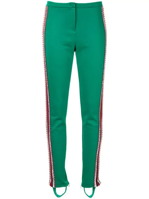 gucci red green leggings