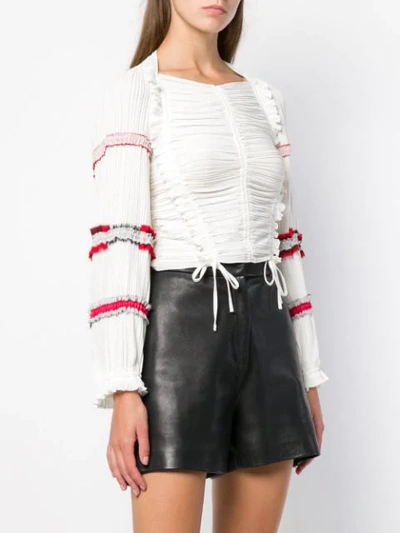 Shop 3.1 Phillip Lim / フィリップ リム Ruched Front Blouse In White
