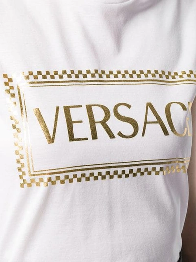 Shop Versace Vintage Logo Tank Top In White