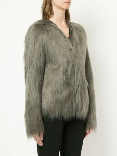 Shop Unreal Fur 'unreal Dream' Jacke In Green