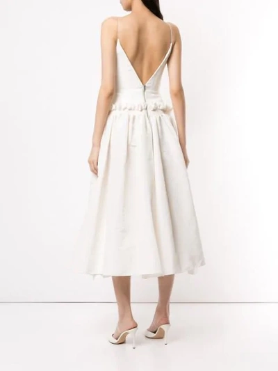 Shop Alex Perry 'abigail' Kleid - Weiss In White