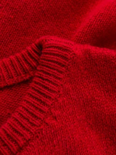 Shop Alberta Ferretti Help Me Sweater In Red