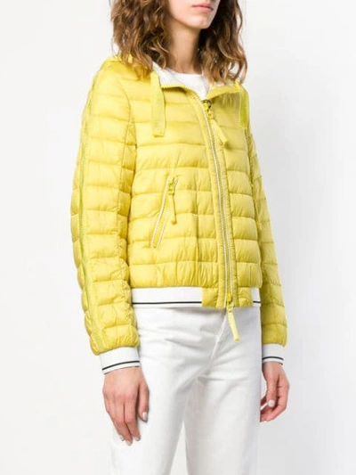 Luisa Cerano Hooded Puffer Jacket In Yellow | ModeSens