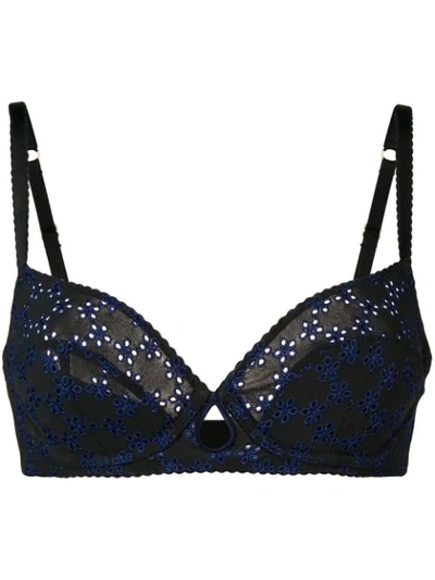 Shop Myla Avery Row Underwired Bra - Black