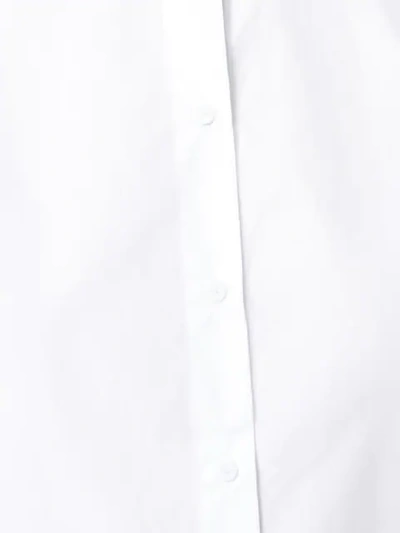 Shop Ports 1961 Band Collar Shirt In White