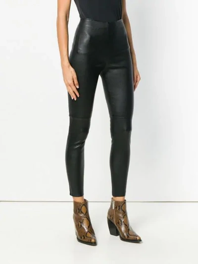 Shop Iro Slim Fit Leggings In Black