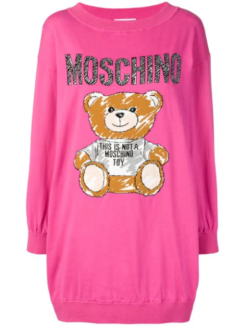 moschino sweater dress