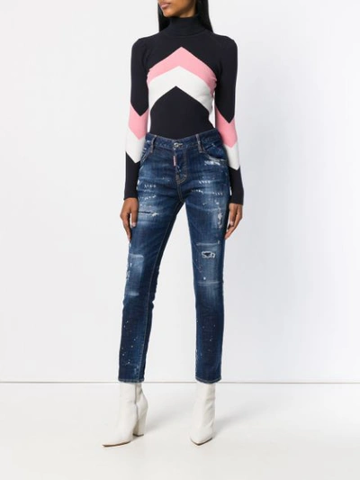 Shop Dsquared2 Cool Girl Jeans In Blue