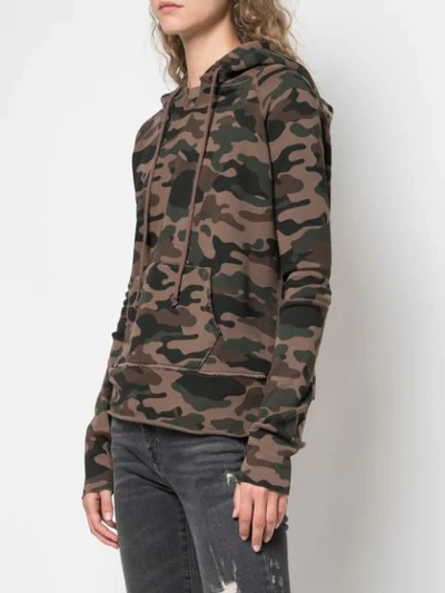 Shop Nili Lotan Kapuzenpullover Mit Print In Brown Camo