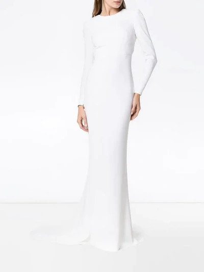 Shop Stella Mccartney Ruby Gown In White