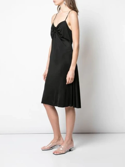 Shop Opening Ceremony Keyhole Spaghetti Dress In Black