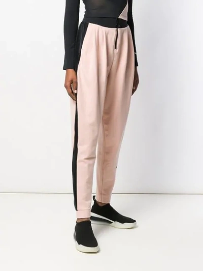 Shop Puma Tapered Track Trousers - Pink