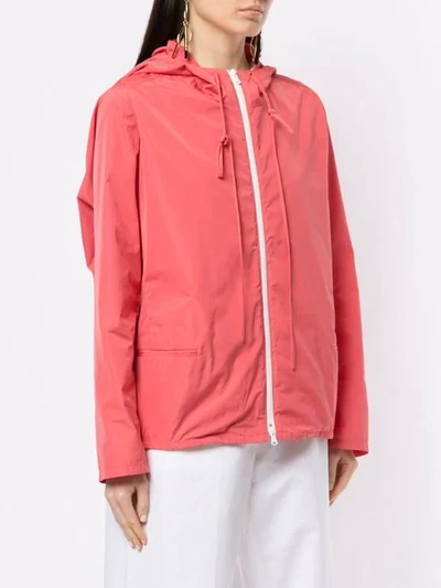 Shop Marni Light Rain Jacket In Pink