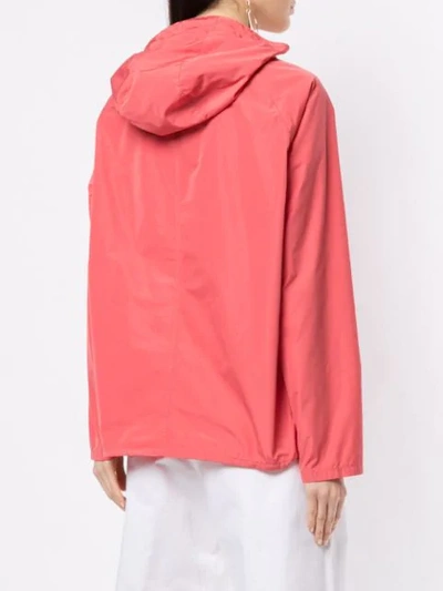 Shop Marni Light Rain Jacket In Pink