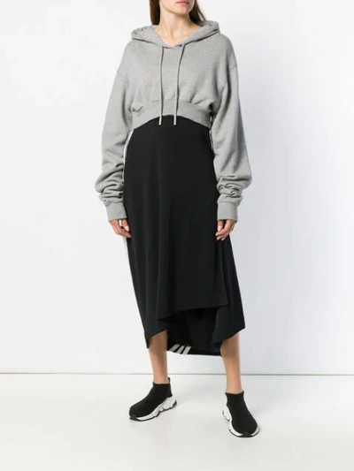 Shop Y-3 Side Stripe Skirt - Black