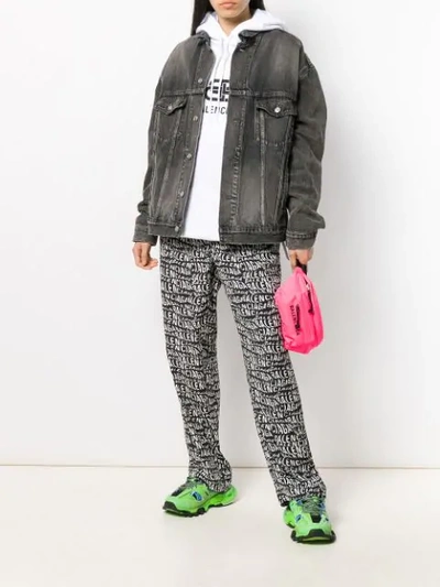 BALENCIAGA PYJAMA TROUSERS - 黑色