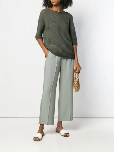 Shop Antonelli Knitted Top - Green