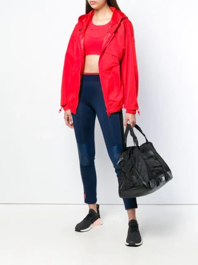 Shop Adidas By Stella Mccartney Yoga Tote Bag - Black