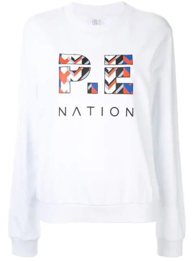 Shop P.e Nation Tri In White