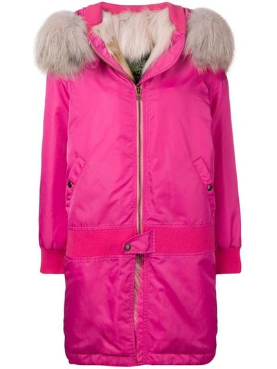 Shop Mr & Mrs Italy Hooded Parka Coat In 4265