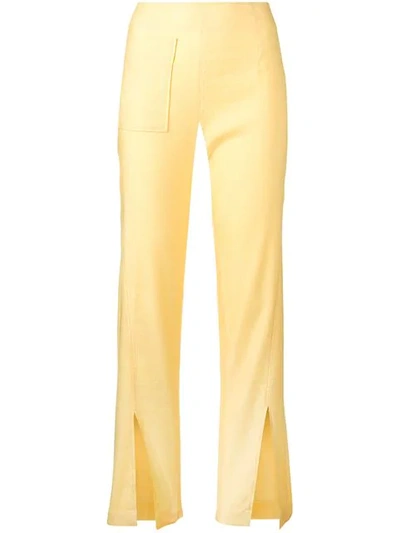 Shop Rejina Pyo Miller Trousers In Yellow