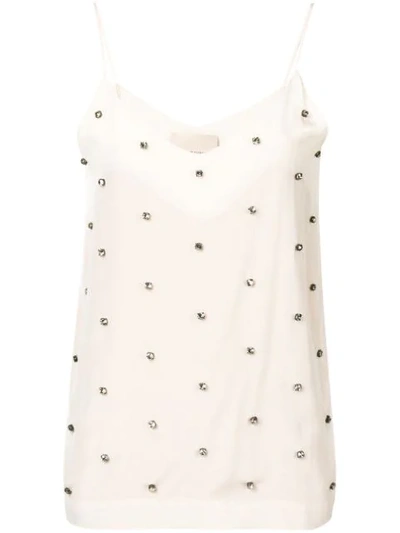 ERIKA CAVALLINI TANK TOP ERIKA CAVALLINI - 白色