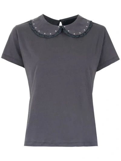 Shop Andrea Bogosian Plaint T-shirt - Grey In Gray