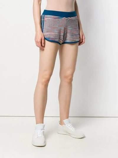 Shop Adidas Originals X Missoni Marathon 20 Shorts In Blue