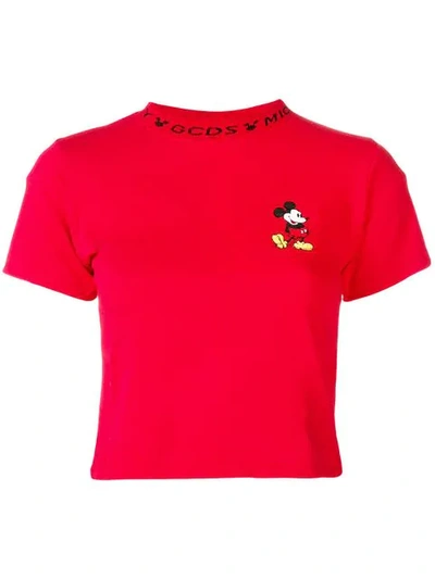 Shop Gcds X Disney Mickey Mouse T In Red