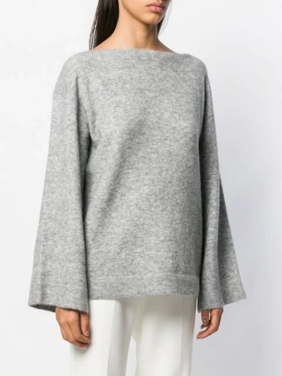 Shop 3.1 Phillip Lim Boat Neck Jumper - Grey