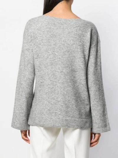 Shop 3.1 Phillip Lim Boat Neck Jumper - Grey