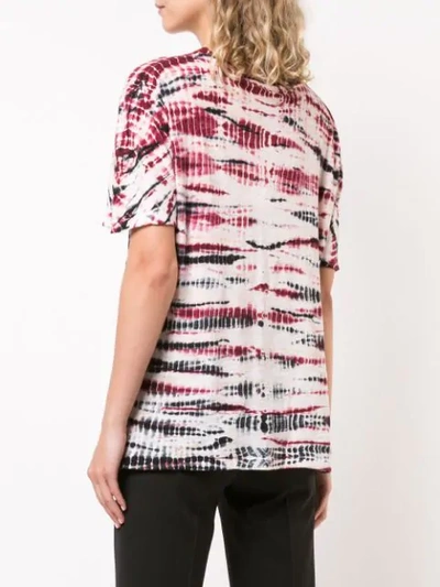 Shop Proenza Schouler Tie Dye Short Sleeve T-shirt In Multicolour