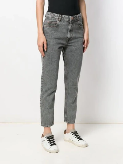 Shop Isabel Marant Étoile Straight-leg Jeans In Grey