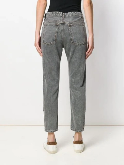 Shop Isabel Marant Étoile Straight-leg Jeans In Grey