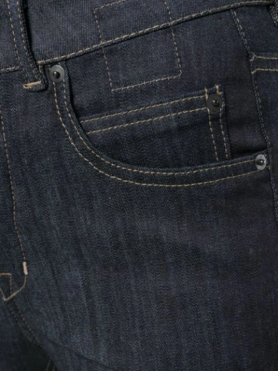 Shop Rick Owens Drkshdw Cropped Jeans In Blue
