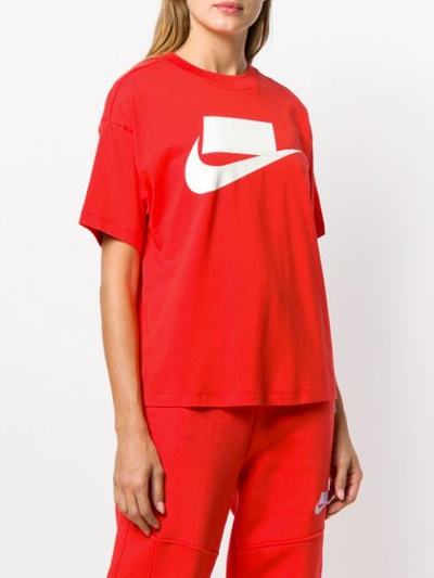 Shop Nike Logo T-shirt - Red