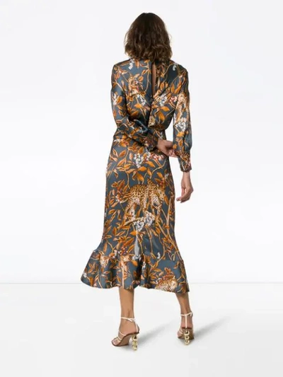 Shop Johanna Ortiz Deep Cerulean Dress - Blue