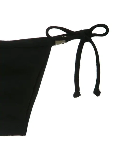 Shop Amir Slama Buckle Bikini Set In Black