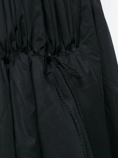 Shop Molly Goddard Lena Poplin Dress In Black