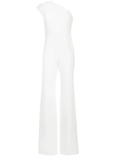 Shop Rachel Gilbert Sachi Jumpsuit In White