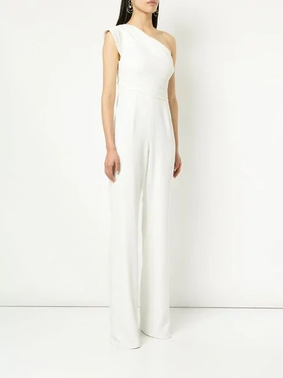 Shop Rachel Gilbert Sachi Jumpsuit In White