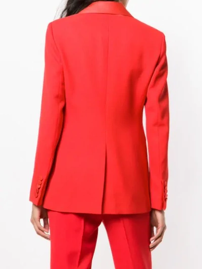 Shop Joseph Tuxedo Jacket In Red