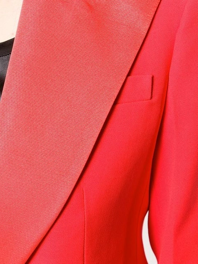 Shop Joseph Tuxedo Jacket In Red