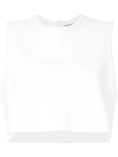 Shop Manning Cartell Mix Master Cropped Top In White