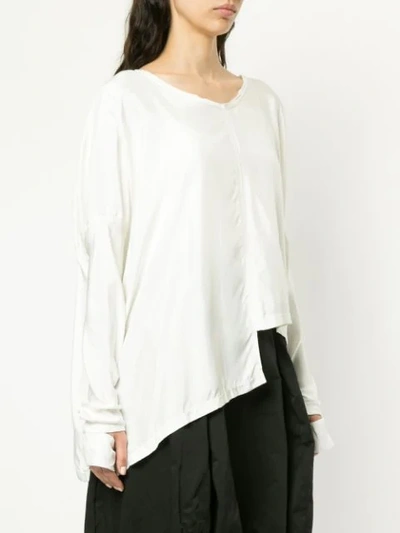 Shop Taylor Washed Equate Tunic In White